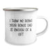 Funny Bonus Dad Gifts for Men - I Think Me Being Your Bonus Dad Is Enough Of A Gift Unique Camping Mug for Christmas Unique Gifts from Family - Image 2