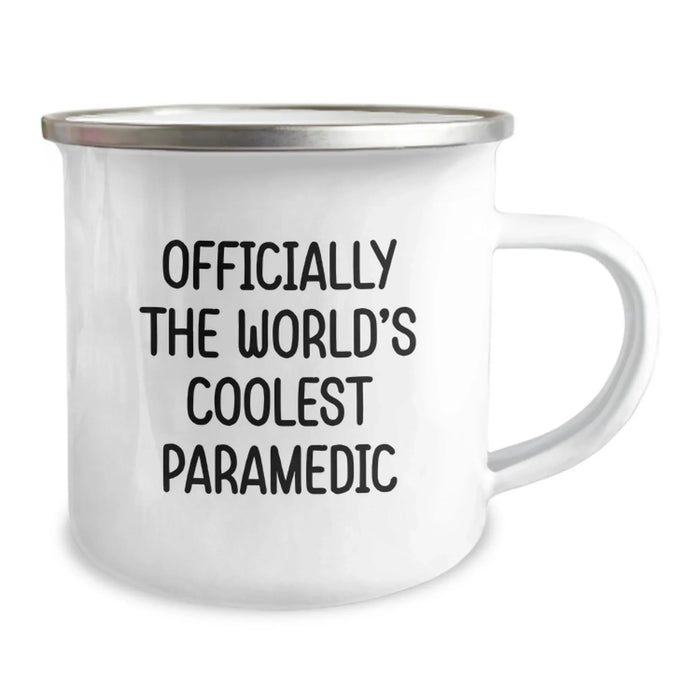 Funny Rescue Worker Gifts, Unique Birthday Unique Gifts for Rescue Worker Men, World's Coolest Rescue Worker Camping Mug - Image 2