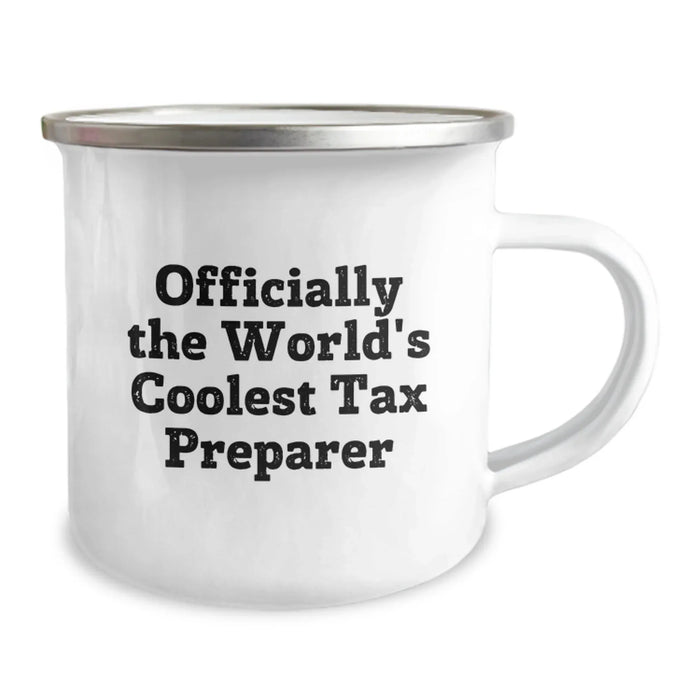 Funny Tax Preparer Gifts from Friends to Men Birthday Unique Ideas World's Coolest Mug - Image 2