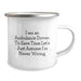 Funny Ambulance Driver Gifts from Friends Birthday Unique Gifts - 'I Am An Ambulance Driver. To Save Time Let's Just Assume I'm Never Wrong.' Ambulance Driver Camping Mug - Image 2