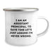 Funny Assistant Principal Gifts, Unique Birthday Presents for Assistant Principals, Funny Camping Mug - 'I'm Never Wrong' Quote - Image 2