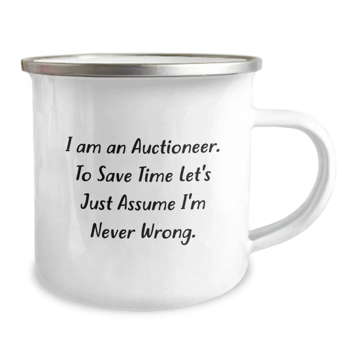 Auctioneer Camping Gifts, Funny Quote, Birthday Unique Treasures for Friends, Men, or Family - Image 2