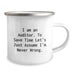 Auditor Camping Mug, Funny Quote 'I Am An Auditor. To Save Time Let's Just Assume I'm Never Wrong.' Gifts for Auditor Men Family Unique Father's Day - Image 2