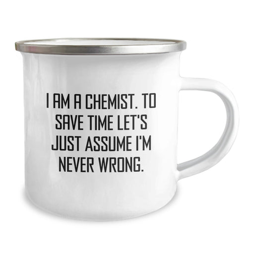Funny Chemist Gifts for Dad - I Am A Chemist - Unique Camping Mug for Father's Day from Family - Image 2