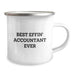 Funny Accountant Gifts from Friends and Family for Christmas Unique Presents - Best Effin' Accountant Ever Camping Mug - Image 2
