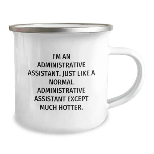 Funny Administrative Assistant Gifts for Coworkers, Birthday Unique Gifts from Friends, I'm An Administrative Assistant, Camp Mug for Administrative Assistant - Image 2
