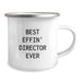 Funny Director Gifts, Camping Mug for Men, Best Effin' Director Ever, Christmas Unique Gift for Him - Image 2