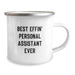 Funny 'Best Effin' Personal Assistant Ever' Camping Mug Gifts from Dad for Personal Assistant on Father's Day - Image 2