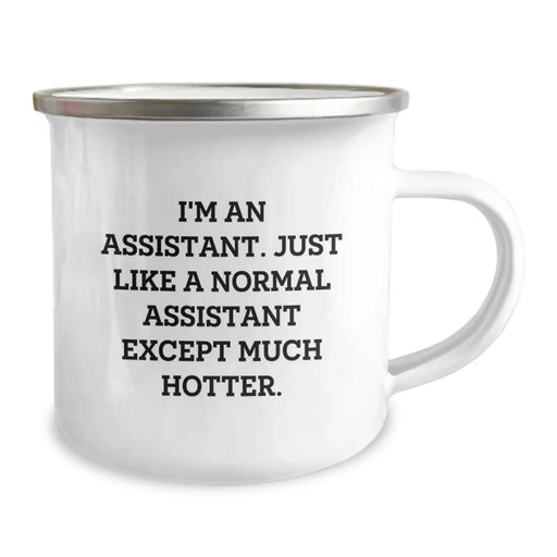 Funny Assistant Christmas Camping Mug Gifts from Friends to Assistant, Perfect for Assistant Lover, Hot Assistant Quote - Image 2