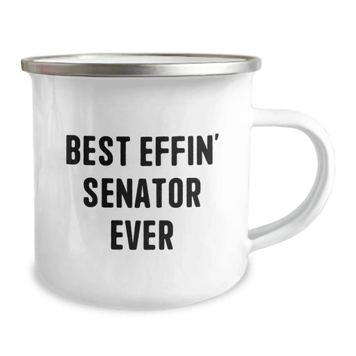 Funny Senator Quotes Gifts for Senator Men, Best Effin' Senator Ever Valentine's Unique Gifts from Friends for Senator Lover - Image 2