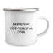 Funny Vice-Principal Gifts for Men, Unique Valentine's Unique Gifts from Friends, Best Effin' Vice-Principal Ever Camping Mug - Image 2