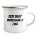Funny Watchmaker Gifts from Dad to Men Unique Camping Mug Best Effin' Watchmaker Ever - Image 2