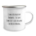 Funny Quote for Respiratory Therapist, Mother's Day Unique Gifts from Friends, 'I Am A Respiratory Therapist. To Save Time Let's Just Assume I'm Never Wrong.' Camping Mug - Image 2