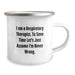 Funny Respiratory Therapist Gifts from Friends and Family for Respirologists on Mother's Day Camping Mug - Image 2