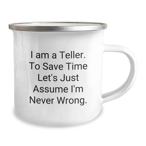 Funny Teller Gifts for Men - 'I Am A Teller' Camping Mug, Great Dad's Day Unique Gifts from Family - Image 2