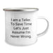 Funny Teller Gifts for Men - 'I Am A Teller' Camping Mug, Great Dad's Day Unique Gifts from Family - Image 2