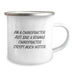 Funny Chiropractor Gifts for Men, Friends, and Family - I'm A Chiropractor. Just Like A Normal Chiropractor Except Much Hotter. - Christmas Unique Camping Mug - Image 2