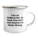 Funny Underwriter Gifts for Dad, Underwriter Camping Mug with Quote, Unique Father's Day Unique Gifts from Family - Image 2