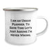 Funny Urban Planner Gifts for Friends, Urban Planner Camping Mug, 'I Am An Urban Planner. To Save Time Let's Just Assume I'm Never Wrong.' Quote, Gift for Men, Women, Coworkers, Family - Image 2