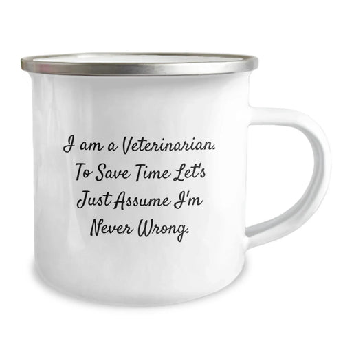 Funny Veterinarian Gifts from Friends and Family, Unique Birthday Unique Gifts for Veterinarian, Camping Mug for Veterinarian - Image 2