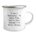 Funny Waitress Camping Mug Gifts from Friends to Birthday Unique Gifts for Waitress - Image 2