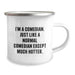 Comedian Mug Gifts from Friends to Comedian Men, Camping Mug Funny Quote, Unique Christmas Unique Gifts for Men Comedian - Image 2