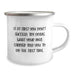 Funny Mail Carrier Gifts from Mom for Mail Carrier Friends on Mother's Day - If At First You Don't Succeed, Mail Carrier Camping Mug - Image 2
