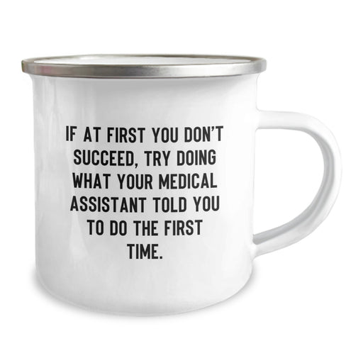 Funny Medical Assistant Gifts from Mom - Medical Assistant Camping Mug, Mother's Day Unique Gifts for Medical Assistant Friends - Image 2