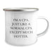 CPA Camping Mug Funny Gift from Friends Birthday Unique Treat, I'm A Cpa. Just Like A Normal Cpa Except Much Hotter. For CPA Enthusiasts - Image 2