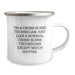 Crime Scene Technician Camping Mug, Funny Gifts from Friends, Christmas Unique Presents for Men, Women, Coworkers, Family, and Friends Who Love Hotter Than Normal Crime Scene Work - Image 2