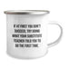 Funny Substitute Teacher Camping Mug Gifts from Friends to Graduation Unique Gifts - Image 2