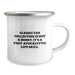 Funny Classic Car Collecting Gifts for Him - 'Classic Car Collecting Is Not A Hobby. It's A Post-apocalyptic Life Skill.' Camping Mug for Christmas - Image 2