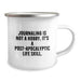 Funny Journaling Gifts for Men Women Friends Birthday Unique Camping Mug - 'Journaling Is Not A Hobby' - Image 2