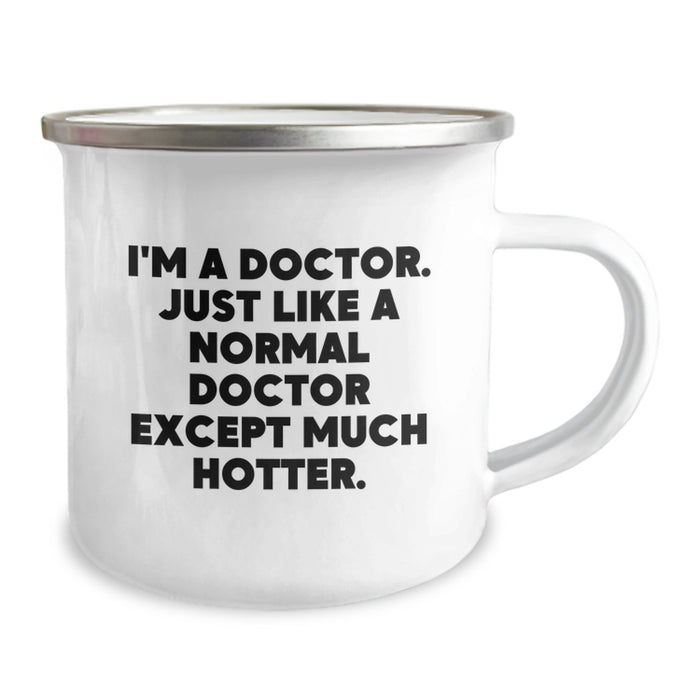 Funny Doctor Gifts for Men - Camping Mug - Unique Christmas Unique Gifts from Friends to Doctor Friends - Image 2
