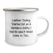 Funny Leather Tooling Gifts from Men - Graduation Unique Gifts, Camping Mug for Leather Tooling Enthusiasts, Leather Tooling Started Out As A Harmless Hobby I Had No Idea It Would Come To This... - Image 2