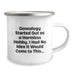 Genealogy Gifts for Genealogy Lovers, Funny Quote Graduation Unique Gifts from Friends, Personalized Genealogy Camping Mug for Men Women Family - Image 2