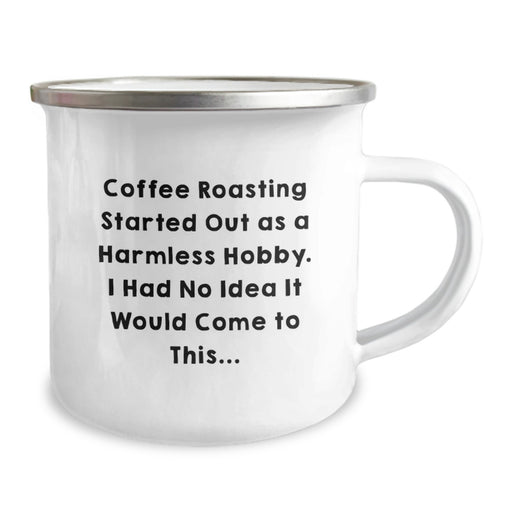 Funny Coffee Roasting Enthusiast Gifts from Friends, Unique Graduation Unique Gifts for Coffee Roasting Lovers, Camping Mug with Coffee Roasting Quote - Image 2