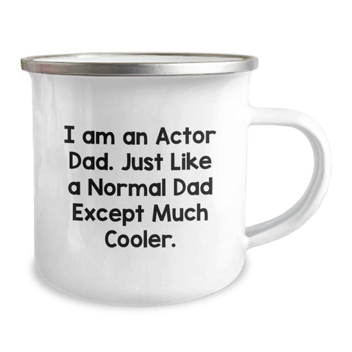 Funny Actor Dad Camping Mug, Gifts for Actor, Husband, Father, Unique Graduation Gifts from Friends, Family, or Coworkers - Image 2