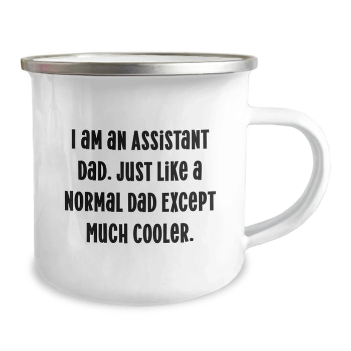 Funny Assistant Dad Camping Mug - Gifts from Men, Women, Friends and Family for Assistant Birthday Unique Gifts - Image 2
