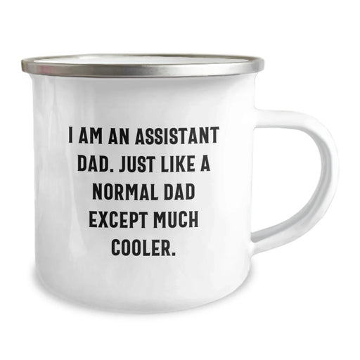 Funny Assistant Dad Gifts, Unique Birthday Unique Gift for Assistant Men, Camping Mug from Friends - Image 2