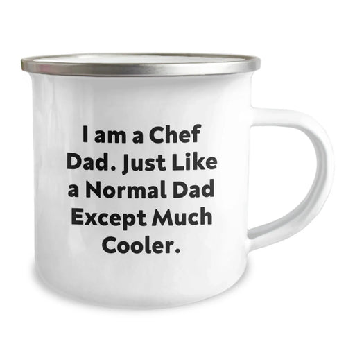 Cool Chef Dad Camping Mug Gifts from Family for Birthday Unique - Image 2