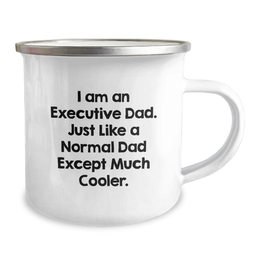Camping Mug for Executive Dad Funny Quote Gifts from Men to Executive Family Graduation Unique - Image 2