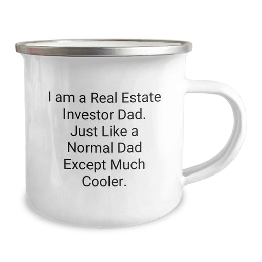 Funny Camping Mugs for Real Estate Investor Dad Gifts, Gifts from Men to Real Estate Investor Friends, Gifts for Real Estate Investor Graduation Unique - Image 2