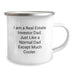 Funny Camping Mugs for Real Estate Investor Dad Gifts, Gifts from Men to Real Estate Investor Friends, Gifts for Real Estate Investor Graduation Unique - Image 2