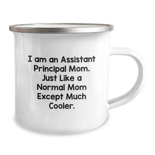 Assistant Principal Funny Gifts for Graduation, Camping Mug, I Am An Assistant Principal Mom - Gifts from Friends and Family - Image 2