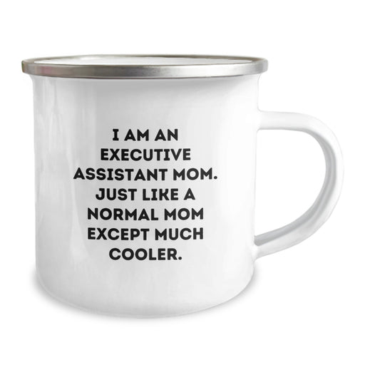 Executive Assistant Mom Gifts, Funny Camping Mug for Graduation Unique Gifts from Family to Executive Assistant - Image 2