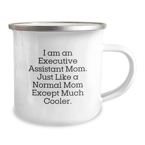 Executive Assistant Mom Gifts, Funny Camping Mug, Graduation Unique Gifts for Executive Assistant Friends from Mom - Image 2