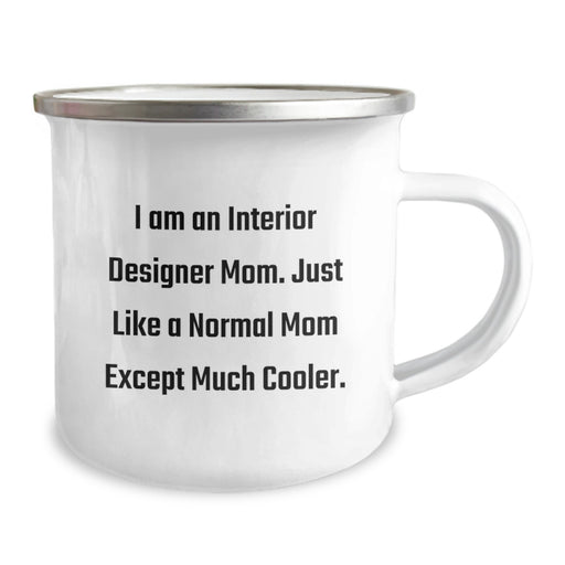 Funny Interior Designer Mom Gifts for Graduation, Camping Mug for Friends and Family - Image 2