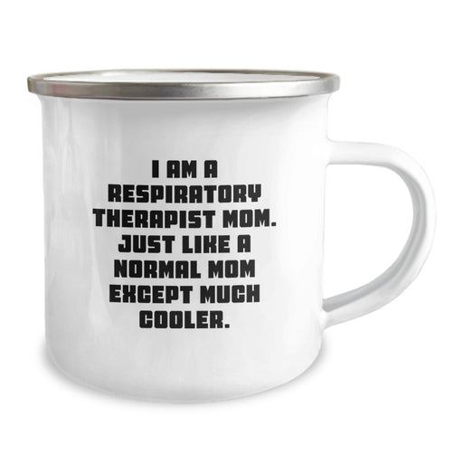 Cute Respiratory Therapist Mom Camping Mug Gifts for Respiratory Therapist Graduation Unique Ideas from Family - Image 2