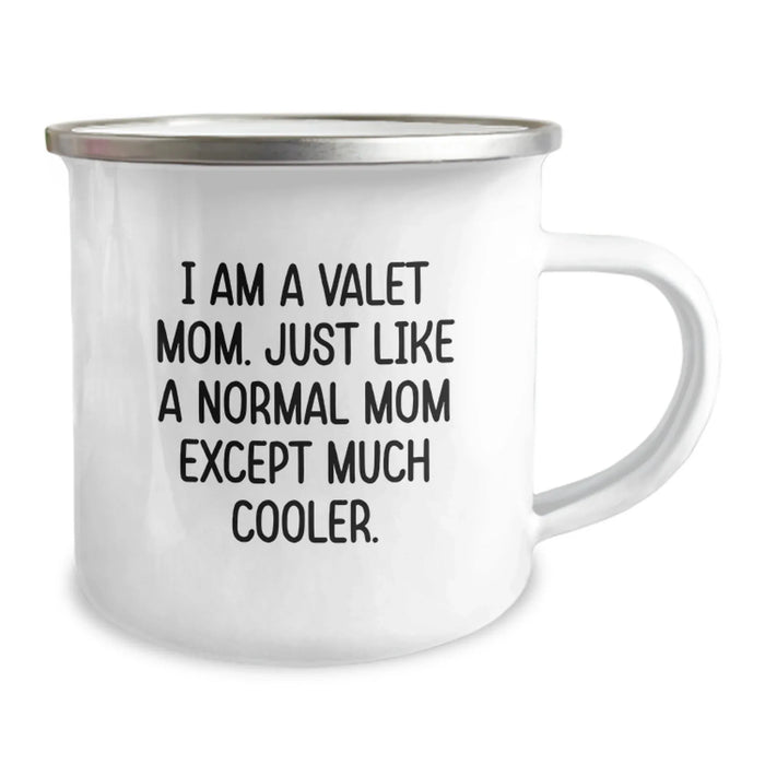 Funny Valet Gifts from Mom for Valet - Camping Mug Valentine's Unique Gifts - Image 2